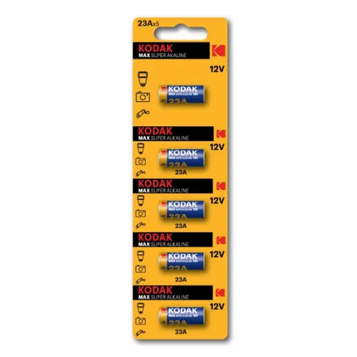 [7072] Kodak Max Alkaline 12v 23A 5-pack