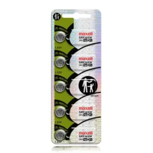 [5394] Maxell Silver Oxide Cell SR936SW 394 1.55v